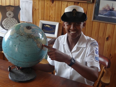 Knysna teen South Africa's top sea cadet